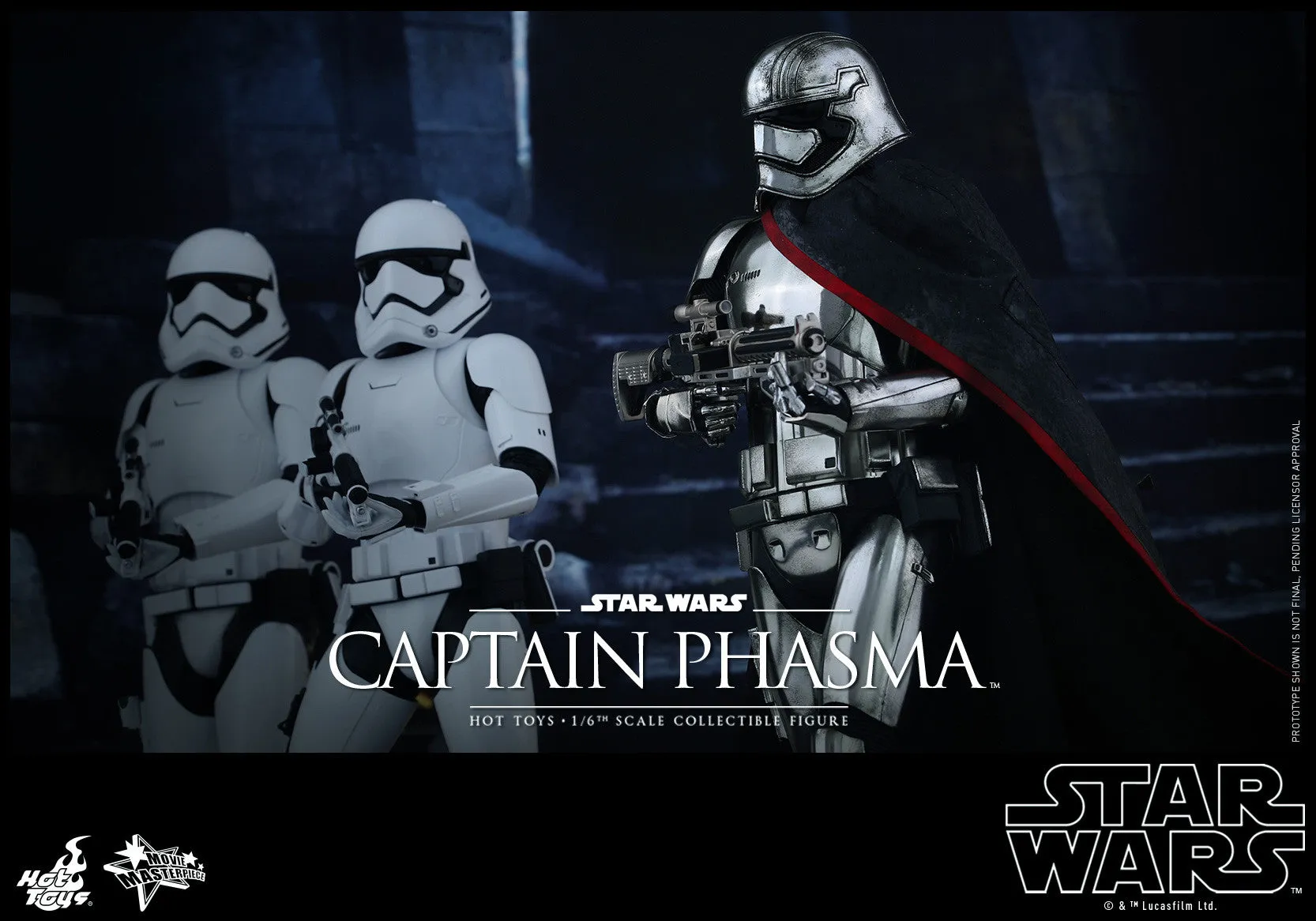 STAR WARS: Captain Phasma 1:6 Scale Movie Masterpiece Figure