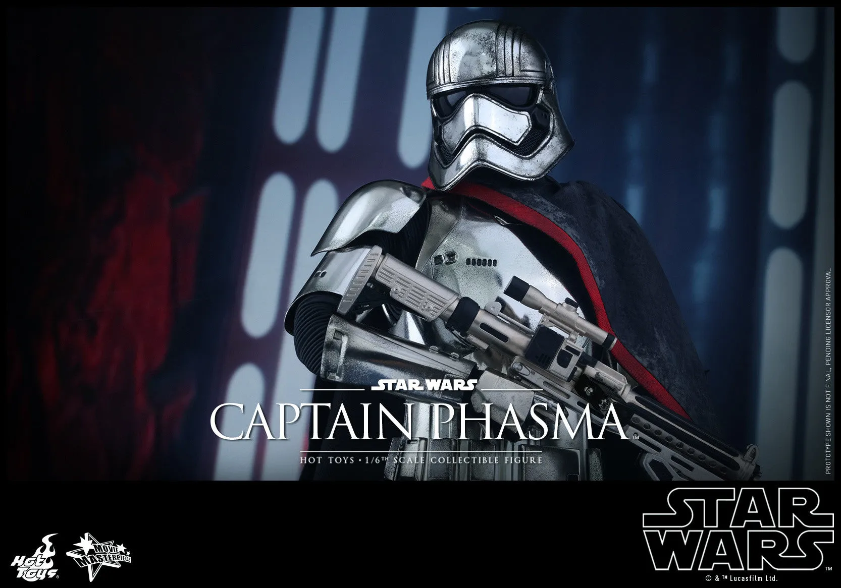 STAR WARS: Captain Phasma 1:6 Scale Movie Masterpiece Figure