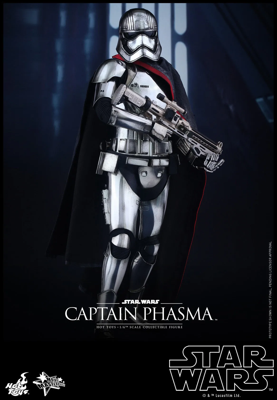 STAR WARS: Captain Phasma 1:6 Scale Movie Masterpiece Figure