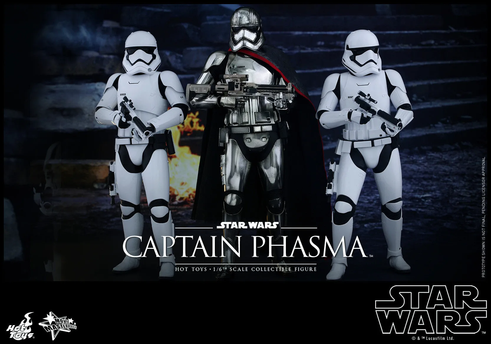 STAR WARS: Captain Phasma 1:6 Scale Movie Masterpiece Figure