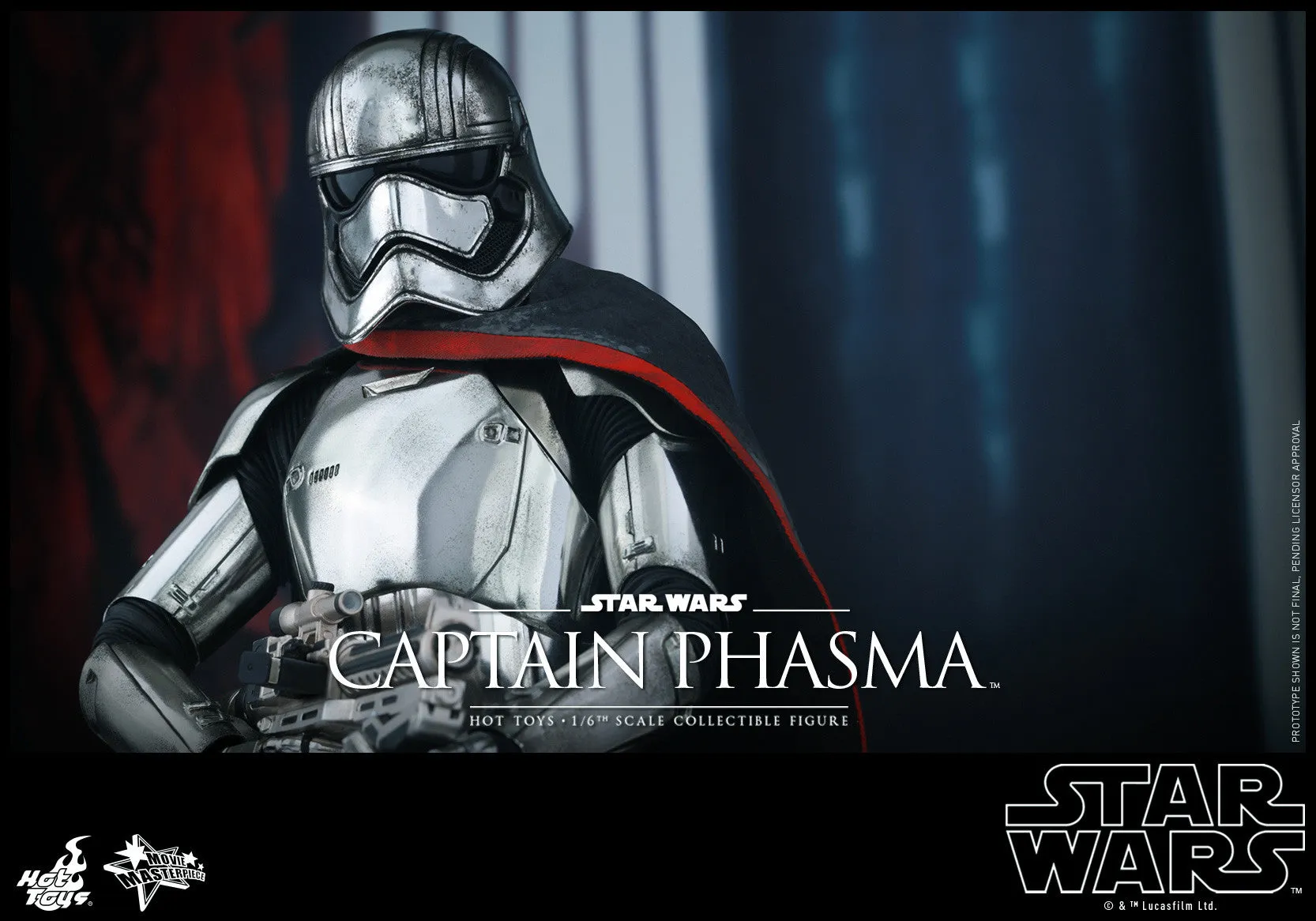 STAR WARS: Captain Phasma 1:6 Scale Movie Masterpiece Figure