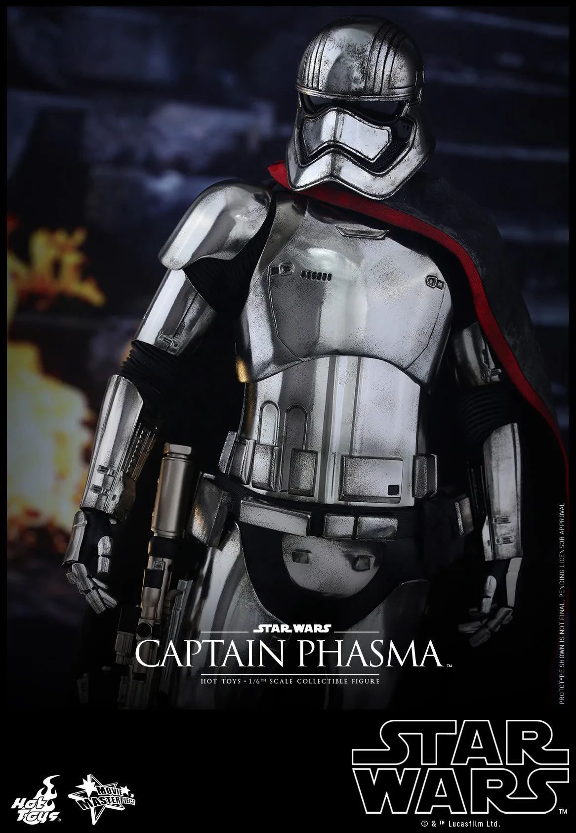 STAR WARS: Captain Phasma 1:6 Scale Movie Masterpiece Figure