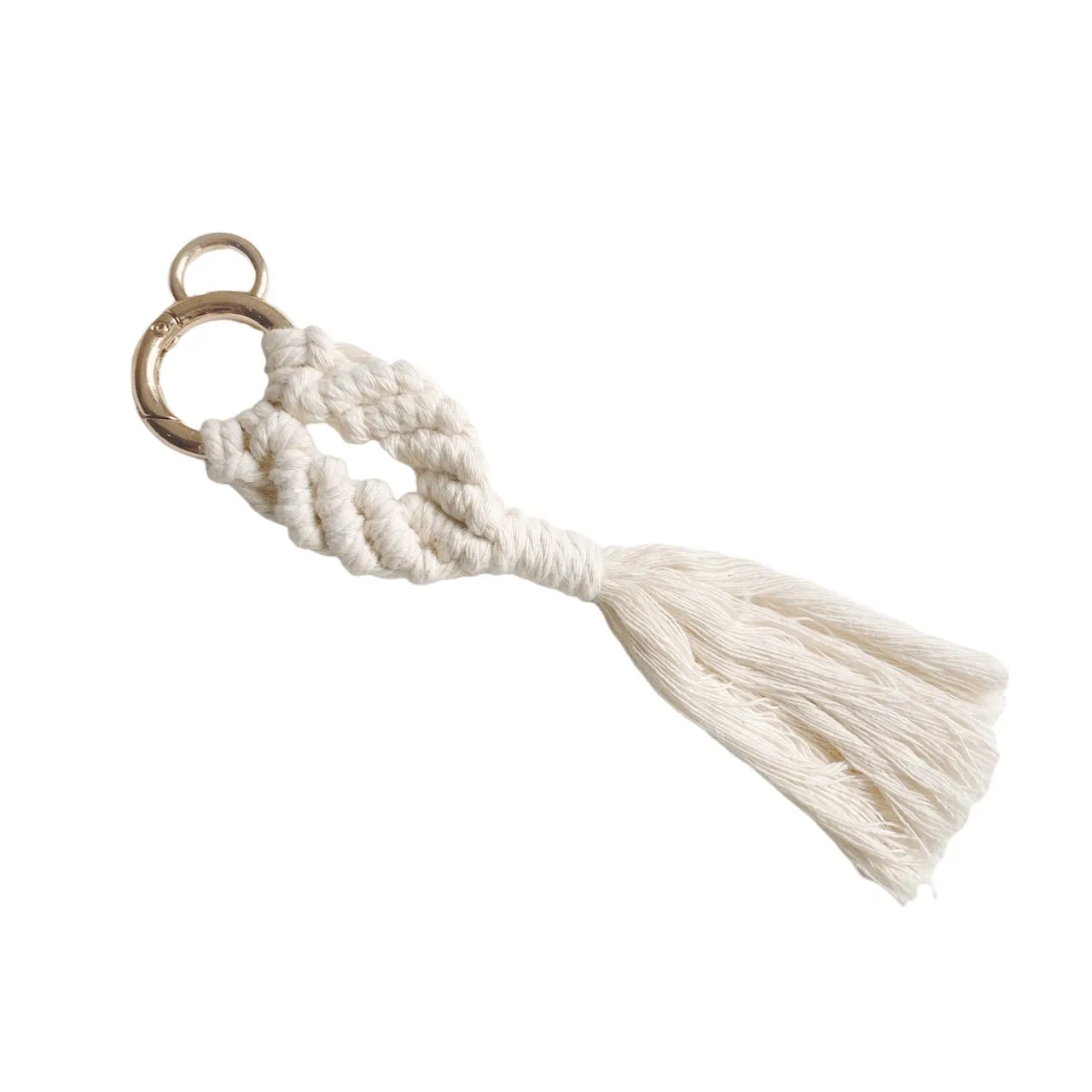 Tail Macrame Keychain Handmade-TAKTAI