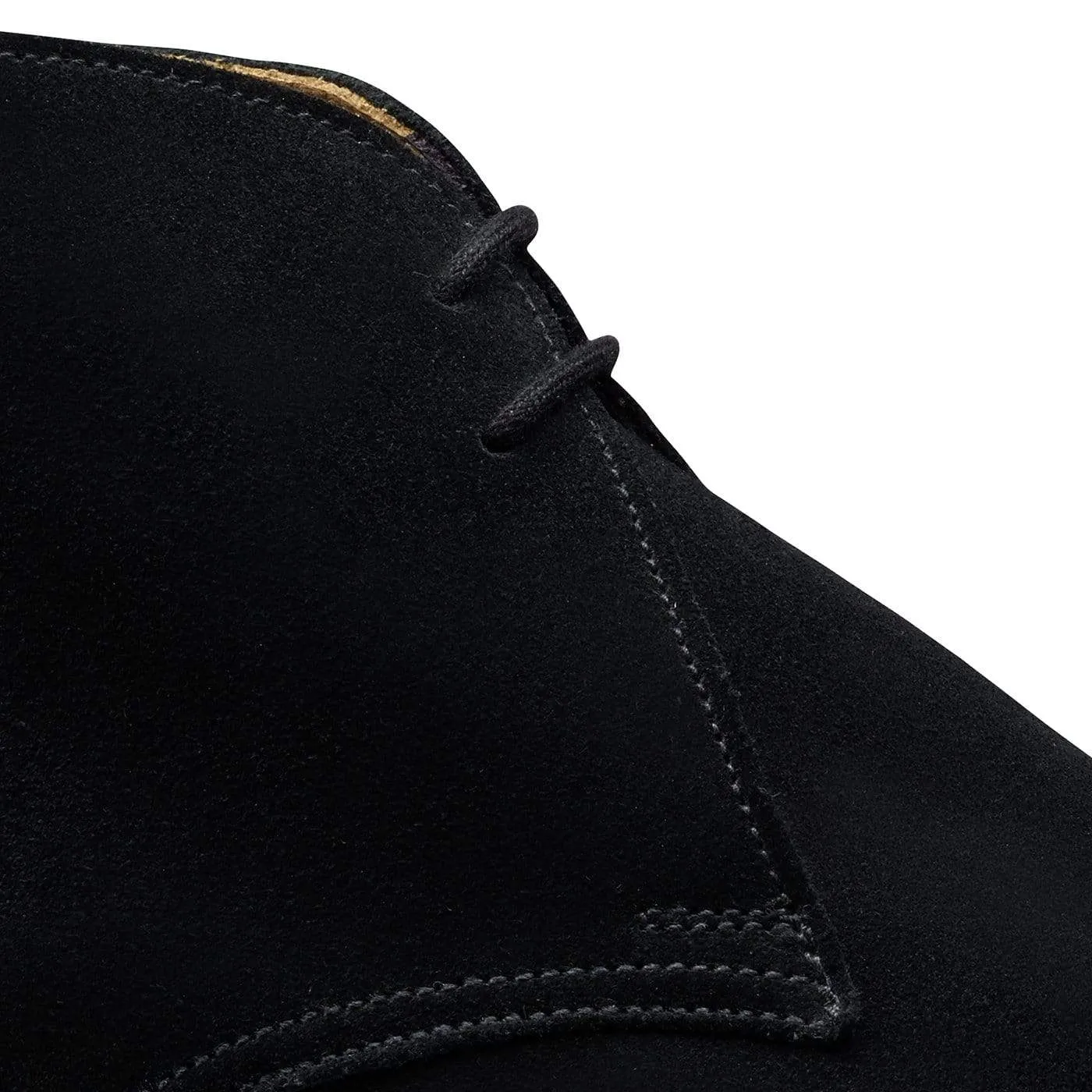 Tetbury Black Suede