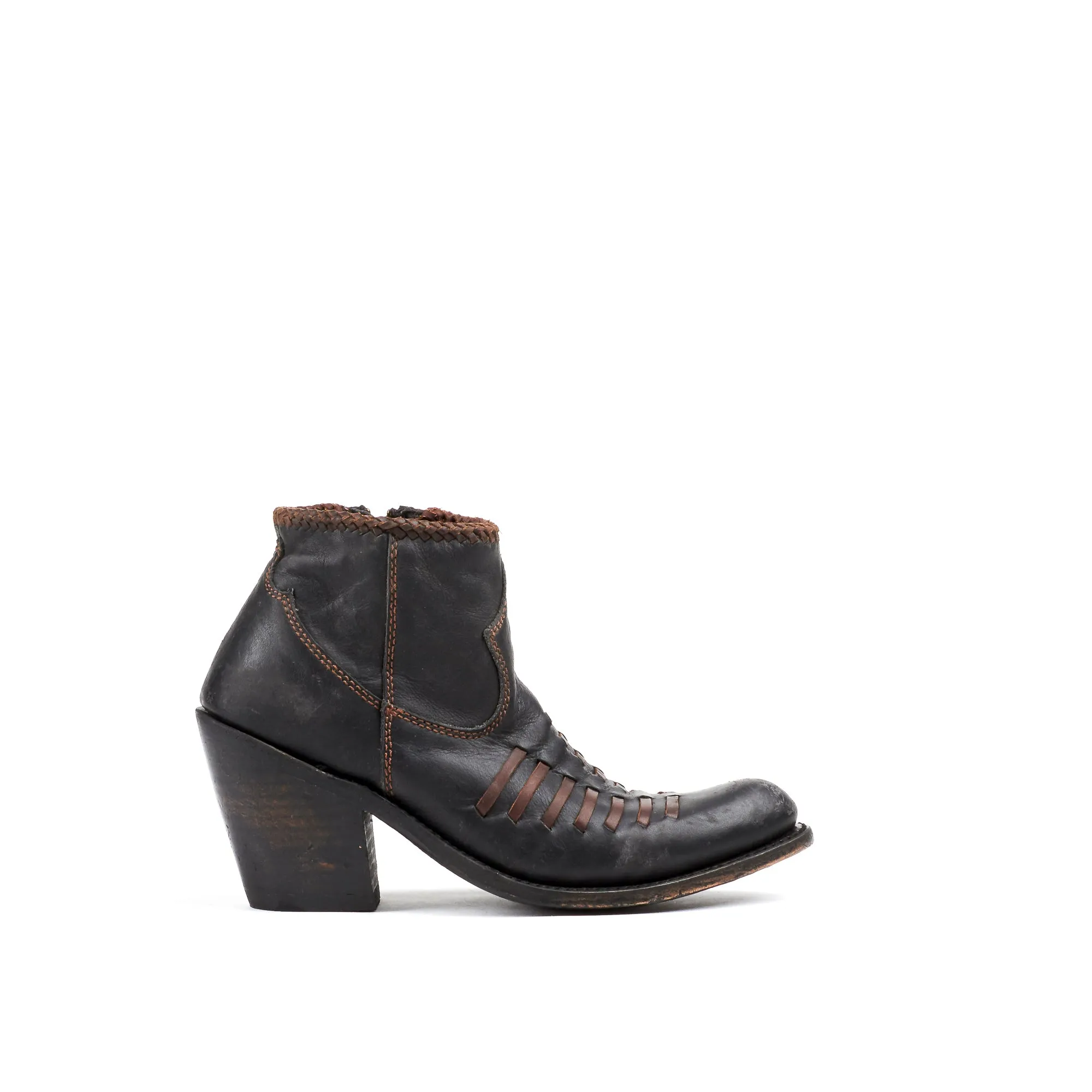 Women's Liberty Black Boots Delano Negro Stonewashed #LB-812347-B