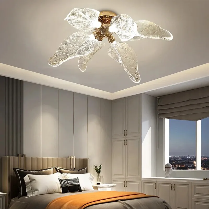 YLK leaves design ceiling chandelier