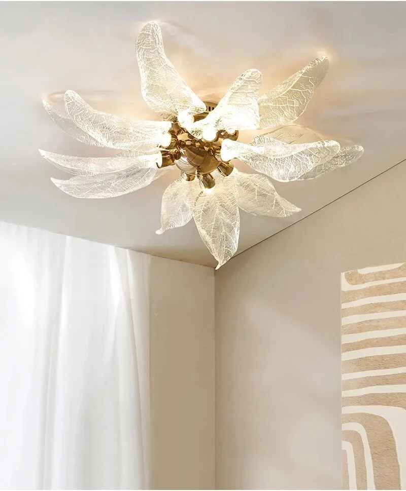 YLK leaves design ceiling chandelier