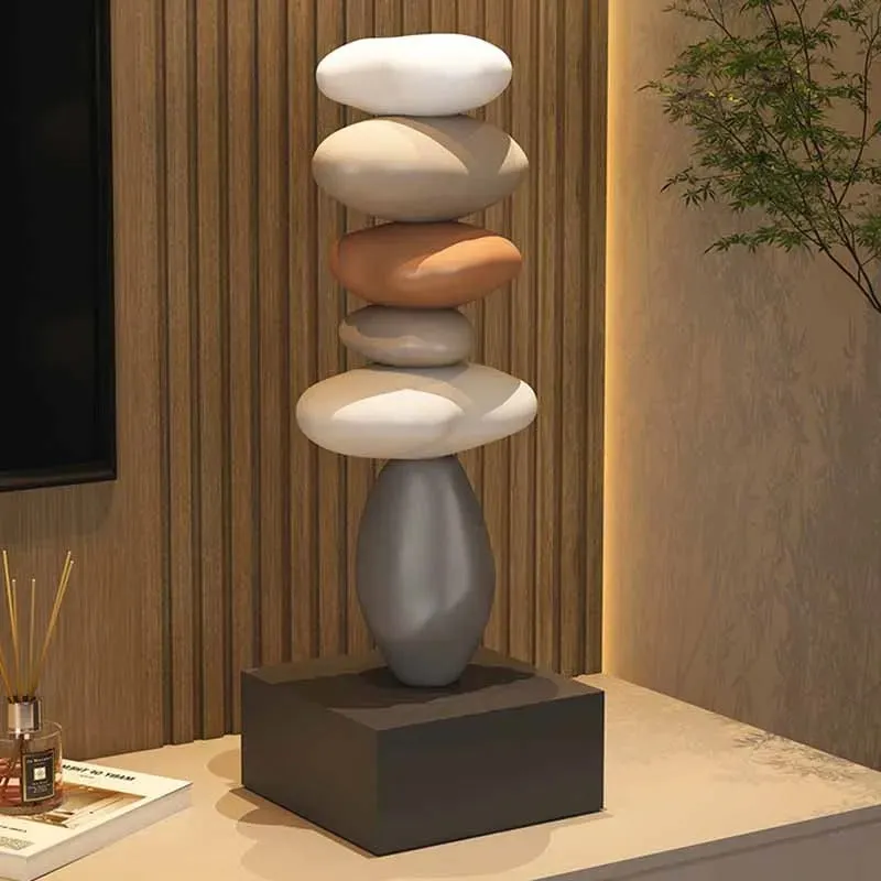 Zen Stone Stack Aesthetic Home Decor